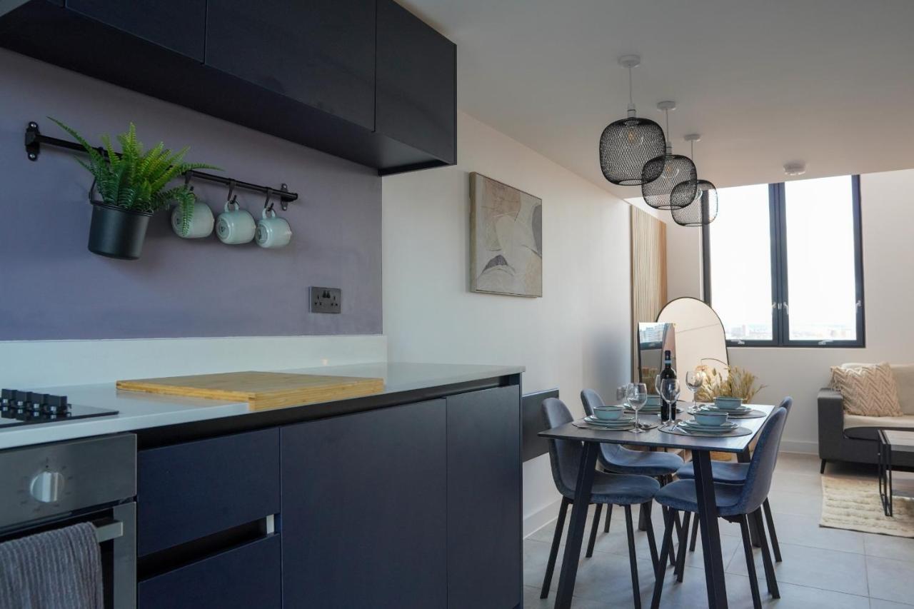 3Br Manchester Penthouse - Sky Garden & City Views Buitenkant foto